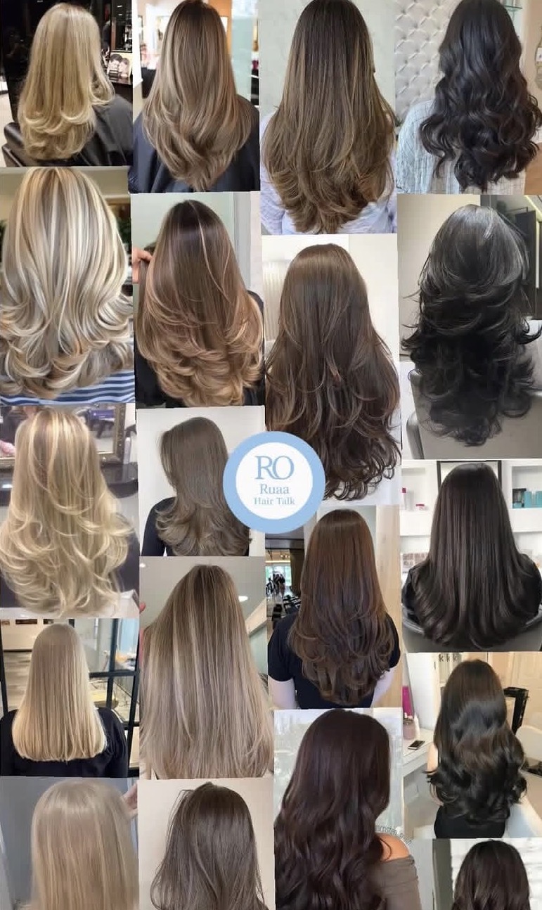 Ruaa Hair Talk colors and styles