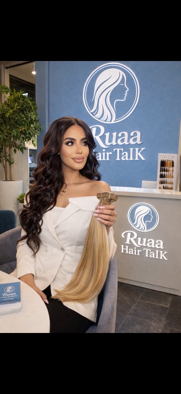 Ruaa, founder of Ruaa Hair Talk